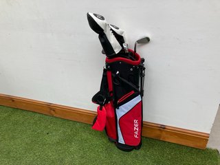 WILSON DEEP RED TOUR COMPLETE GOLF SET: LOCATION - C2