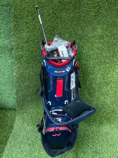 RIFE GOLF BAG IN RED WHITE & BLUE: LOCATION - C4