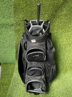 MGI GOLF BAG IN GREY & BLACK: LOCATION - C4