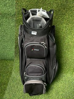 MGI GOLF BAG IN GREY & BLACK: LOCATION - C4