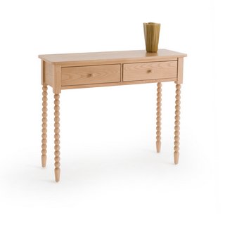 LA REDOUTE INTERIEURS ANINA 2-DRAWER CONSOLE TABLE. RRP - £299: LOCATION - C4