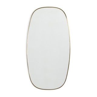 AM.PM CALIGONE 100CM AGED BRASS MIRROR. RRP - £325: LOCATION - C5