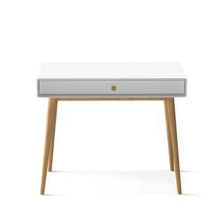 LA REDOUTE INTERIEURS JIMI 1-DRAWER DESK. RRP - £255: LOCATION - C6