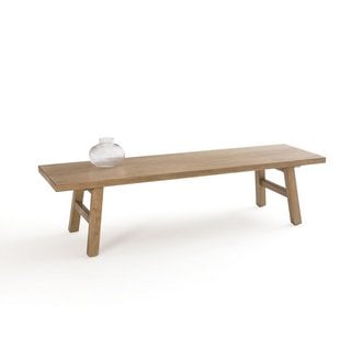 LA REDOUTE INTERIEURS ASAYO SOLID ELM COFFEE TABLE. RRP - £499: LOCATION - C6