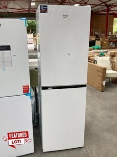 BEKO 50/50 FROST FREE FRIDGE/FREEZER MODEL : CNG4692VW RRP - £429: LOCATION - A7