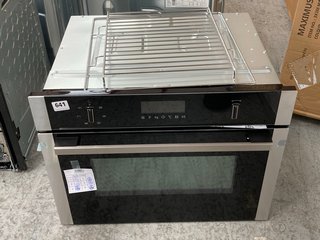 NEFF BUILT IN MICROWAVE OVEN: MODEL C1AMG84N0B - RRP £629: LOCATION - A7