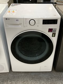 LG 10KG WASH/6KG DRY WASHER DRYER: MODEL FWY706WWTN1 - RRP £629: LOCATION - A8