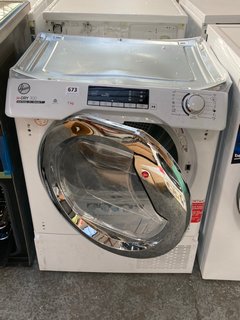 HOOVER 7KG INTEGRATED CONDENSER DRYER: MODEL BATDH7A1TCE-80 - RRP £549: LOCATION - A8