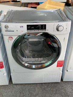 HOOVER 7KG INTEGRATED CONDENSER DRYER: MODEL BATDH7A1TCE-80 - RRP £549: LOCATION - A8