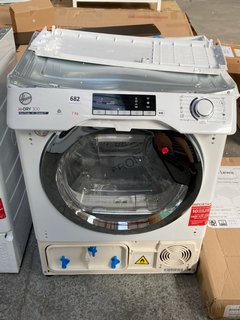 HOOVER 7KG INTEGRATED CONDENSER DRYER: MODEL BATDH7A1TCE-80 - RRP £549: LOCATION - A8