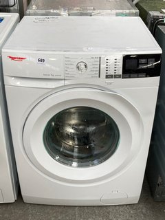 JOHN LEWIS & PARTNERS 7KG WASHING MACHINE: MODEL JLWM1307 - RRP £469: LOCATION - B6