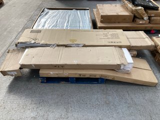 PALLET OF ASSORTED INCOMPLETE FLAT PACK FURNITURE: LOCATION - A4 (KERBSIDE PALLET DELIVERY)