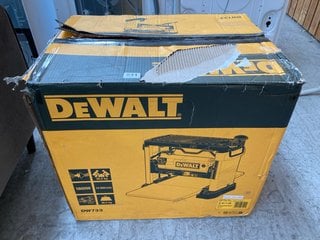 DEWALT PORTABLE THICKNESS PLANER : MODEL DW733 - RRP £519: LOCATION - A7