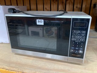 JOHN LEWIS & PARTNERS 20L MICROWAVE IN STAINLESS STEEL MODEL : JLSMW008: LOCATION - DR