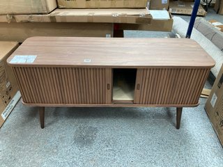 JOHN LEWIS & PARTNERS GRAYSON TV STAND IN DARK WOOD RRP - £449: LOCATION - C6