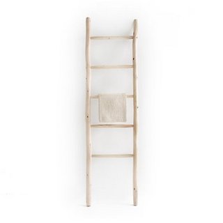 LA REDOUTE INTERIEURS GHADA 5-RUNG LADDER TOWEL RACK. RRP - £130: LOCATION - B1