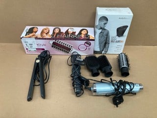 QTY OF ASSORTED HAIR STYLING PRODUCTS TO INCLUDE SHARK SMOOTHSTYLE HAIR STYLER: LOCATION - BR2