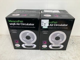 2 X MEACO FAN 1056 AIR CIRCULATORS: LOCATION - BR3