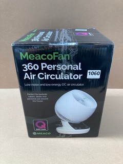 MEACO FAN 360 PERSONAL AIR CIRCULATOR: LOCATION - BR4