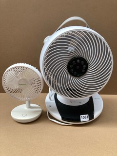 2 X MEACO DESKTOP FANS: LOCATION - BR4