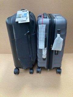 2 X HARDCASE SUITCASES TO INCLUDE THULE AION CARRY ON SPINNER: LOCATION - BR5