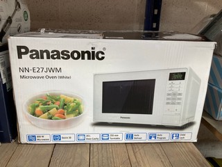 PANASONIC NN-E27JWM MICROWAVE OVEN IN WHITE: LOCATION - BR7