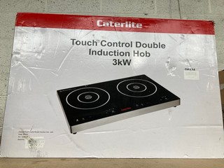 CATERLITE TOUCH CONTROL DOUBLE INDUCTION HOB 3KW: LOCATION - BR10