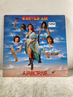 AN ORIGINAL VINYL LP RECORD: CURVED AIR - AIRBORNE: LOCATION - BR16