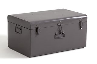 LA REDOUTE INTERIEURS MASA METAL STORAGE TRUNK. RRP - £130: LOCATION - BR1