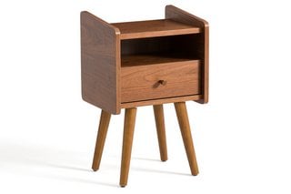 LA REDOUTE INTERIEURS RONDA VINTAGE STYLE BEDSIDE TABLE. RRP - £115: LOCATION - BR2