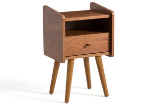 LA REDOUTE INTERIEURS RONDA VINTAGE STYLE BEDSIDE TABLE. RRP - £115: LOCATION - BR2