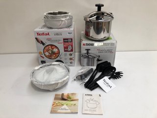 2 X ASSORTED ITEMS TO INCLUDE TEFAL INGENIO EMOTION INDUCTION SET: LOCATION - BR2