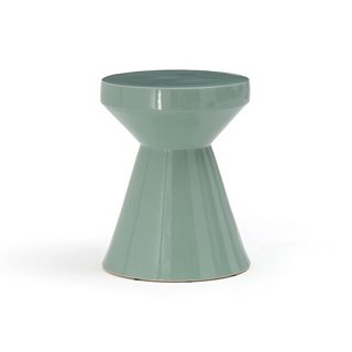 LA REDOUTE INTERIEURS MATMAT CERAMIC SIDE TABLE. RRP - £175: LOCATION - BR2