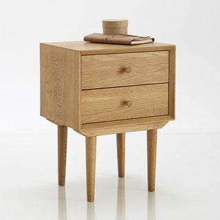 LA REDOUTE INTERIEURS QUILDA VINTAGE BEDSIDE TABLE. RRP - £245: LOCATION - BR2