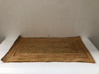 LA REDOUTE AFTAS JUTE RUNNER IN NATURAL SIZE : 80 X 150CM: LOCATION - BR4