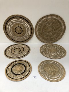 LA REDOUTE ROUND JUTE WALL ART: LOCATION - BR4