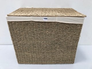 LA REDOUTE INTERIEURS LAUNDRY BASKET. RRP - £165: LOCATION - BR5