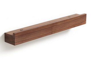 AM.PM DAGANE 55CM WALNUT PICTURE SHELF. RRP - £85: LOCATION - BR6