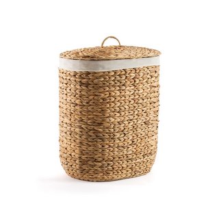 LA REDOUTE INTERIEURS LOMOPI OVAL LAUNDRY BASKET. RRP - £99: LOCATION - BR6