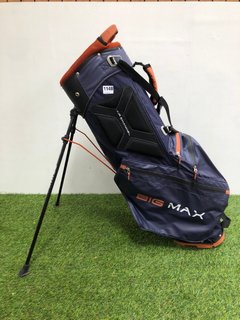 BIG MAX GOLF BAG IN BLUE & ORANGE: LOCATION - CR2