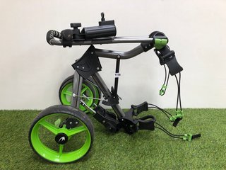 BENROSS SLIDER 3 WHEEL PUSH ALONG GOLF TROLLY: LOCATION - CR2