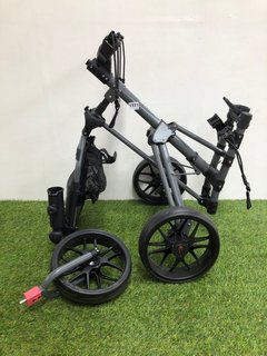 BENROSS SLIDER 3 WHEEL PUSH ALONG GOLF TROLLY: LOCATION - CR3