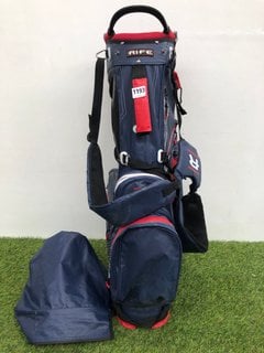 RIFE GOLF BAG IN RED WHITE & BLACK: LOCATION - CR4