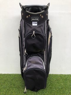 RIFE GOLF BAG IN GREY & BLACK: LOCATION - CR4