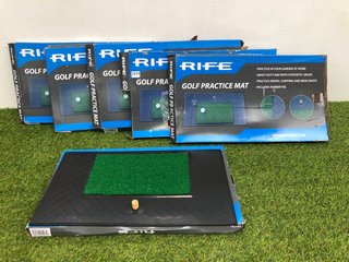 6 X RIFE GOLF PRACTICE MATS: LOCATION - CR5