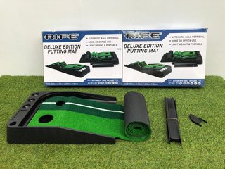 2 X RIFE DELUXE EDITION PUTTING MAT: LOCATION - CR5