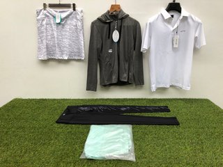 QTY OF ASSORTED CLOTHING ITEMS TO INCLUDE GREG NORMAN SKIRT IN WHITE CAMO: LOCATION - CR5