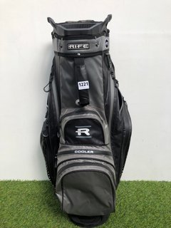 RIFE GOLF BAG IN GREY & BLACK: LOCATION - CR5