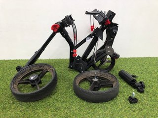 BENROSS SLIDER 3 WHEEL PUSH ALONG GOLF TROLLY: LOCATION - CR6