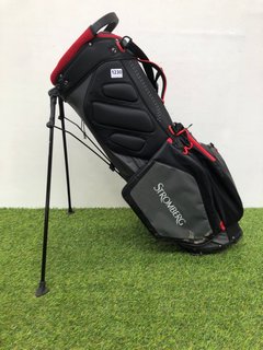 STROMBERG GOLF BAG IN RED GREY & BLACK: LOCATION - CR6